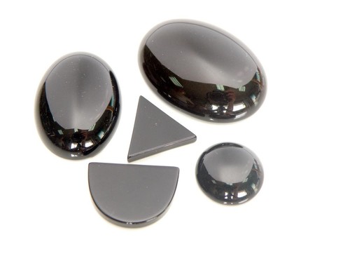 6 mm cabujones de ónix negro sueltos espalda plana redonda de 6 mm taxis fabricación de joyas 40 piezas - Imagen 7 de 7