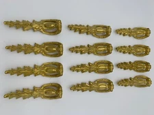 Brass Sabot.5.25in.12pcs. New. Classic European style. Louis XV Collection.