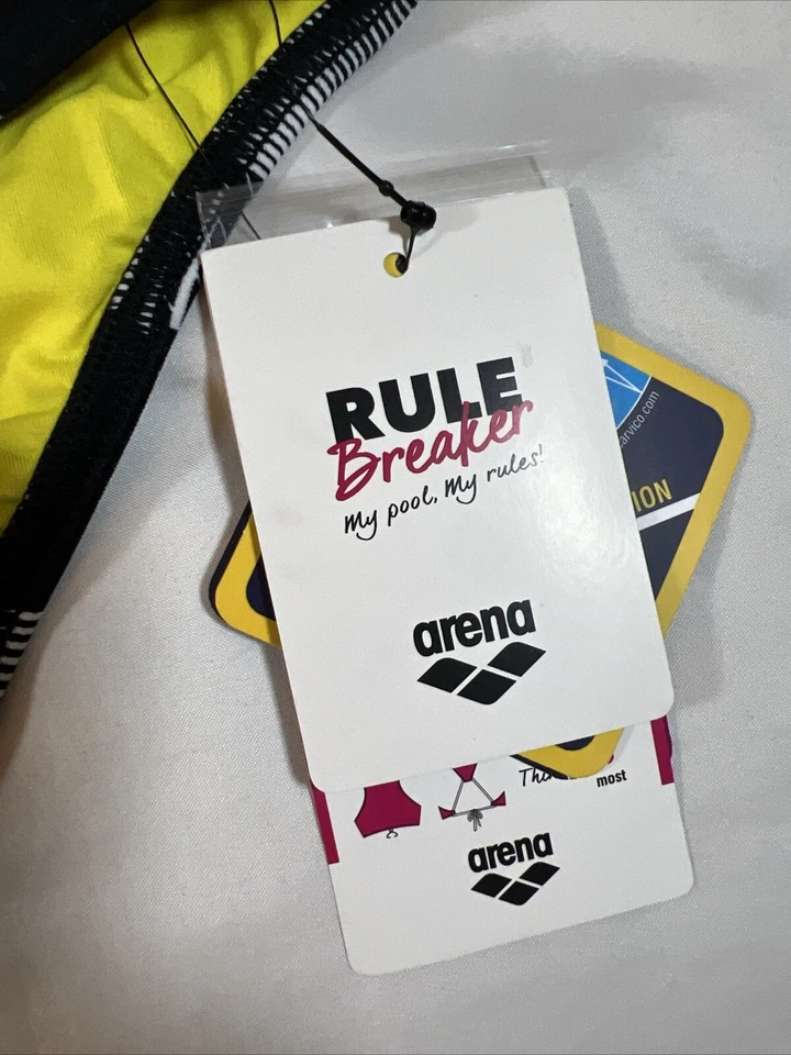 全新 Arena Rule Breaker Real Brief MaxLife 比基尼底部 女式 M 黑色 多款 — 第 3/4 张图片