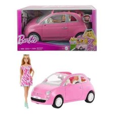 Fiat 500 Barbie Bambola e Auto Mattel