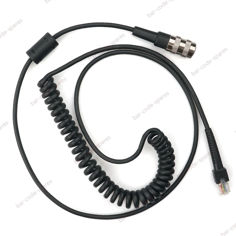 New Scanner Coiled Cable For Symbol LS3408 To VC5090 DS3508 (8-PIN) 25-71917-02R - Image 4 of 4