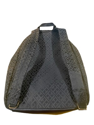 Tommy Hilfiger Black Backpack with Gold Accents Tommy Hilfiger Daily Backpack Mono Black | Queens main image 3