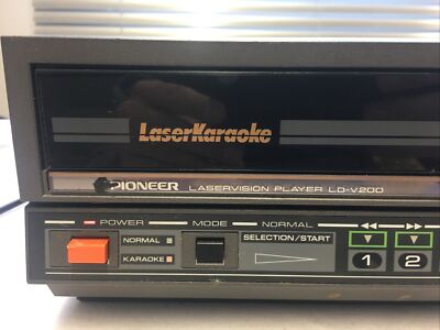 PIONEER LD-V200 Laserdisc Laservision Karaoke Player, PAL / NTSC