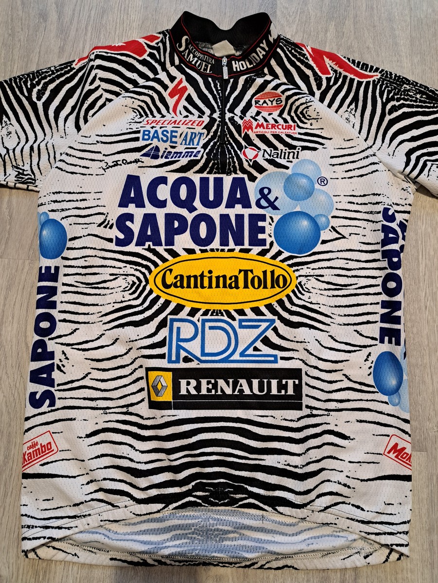 ACQUA & SAPONE TEAM 2002 - SPECIALIZED NALINI MEN'S KIT JERSEY