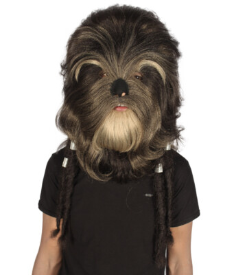 Adult Hairy Warrior Star Wars Chewbacca Wig with Mask Set For Cosplay,HM-1378A
