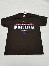 NEW MLB Philadelphia Phillies T-Shirt Boys Sz M 10/12