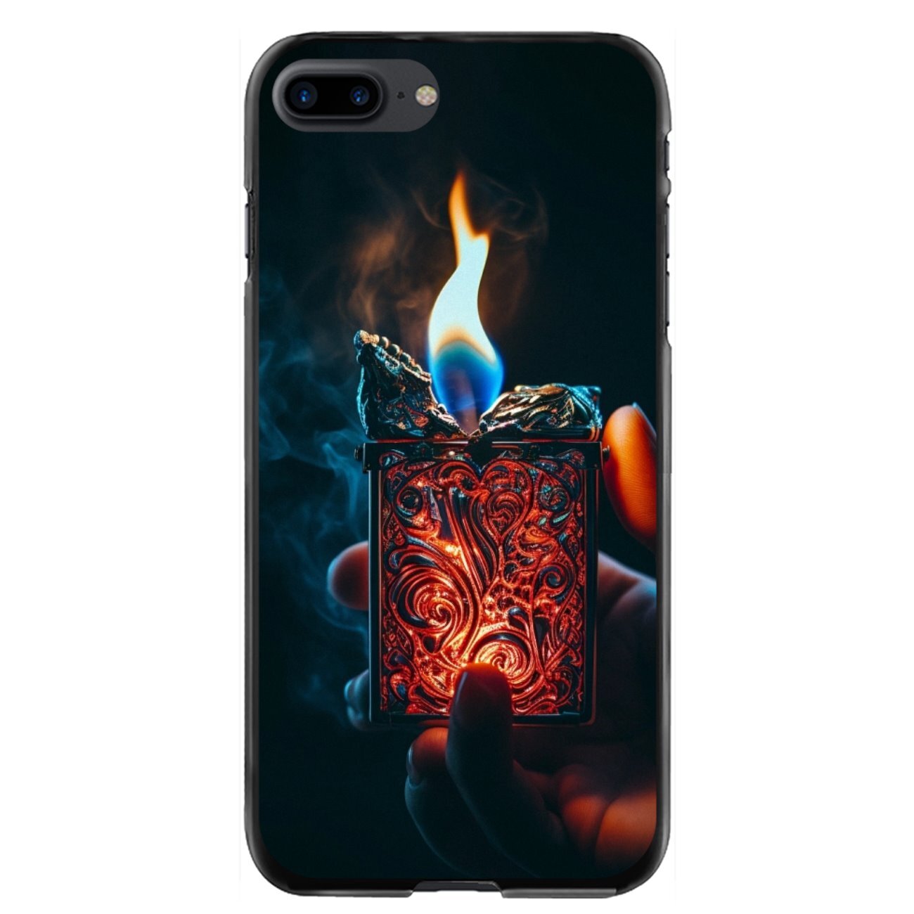 Colorful Flames For Iphone Se4 16e 12 13 14 15 16 Pro Max