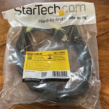 StarTech 6ft 4-in-1 USB DisplayPort KVM Switch Cable