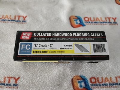 Grip Rite GRFLN200 2  Collated Hardwood Flooring ''L'' Cleats   - 1000pcs