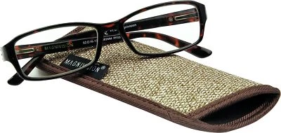 Magnivision (Foster Grant) - Alana Tort - Woman's - Reading Glasses + Free Case
