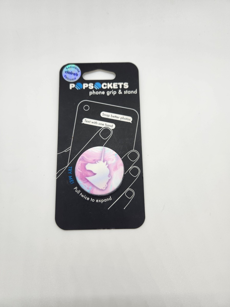 PopSockets Pink Unicorn Claires Phone Grip Holder PopSocket Pop