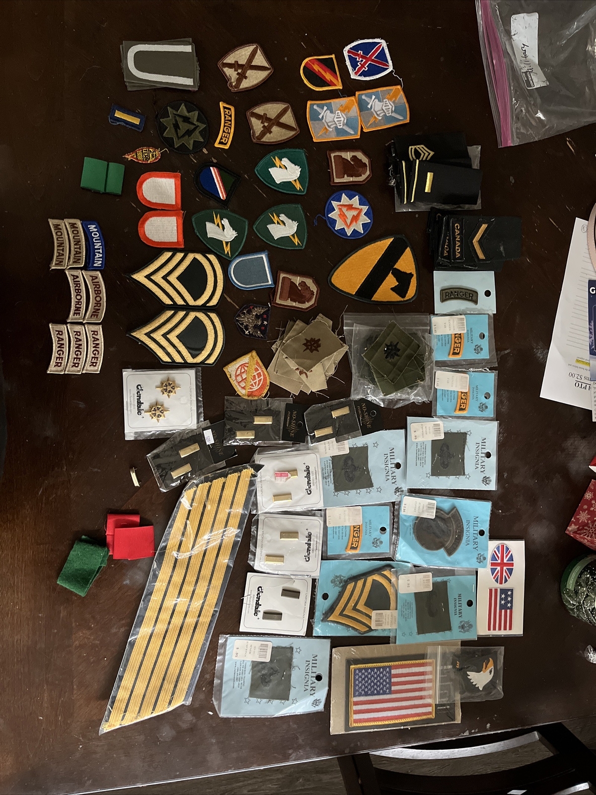Assorted Military Patches eBay