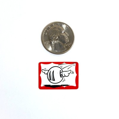 RARE D*FACE MINI VINYL STICKER - Neckface Mike Giant Invader Buff Monster ESPO