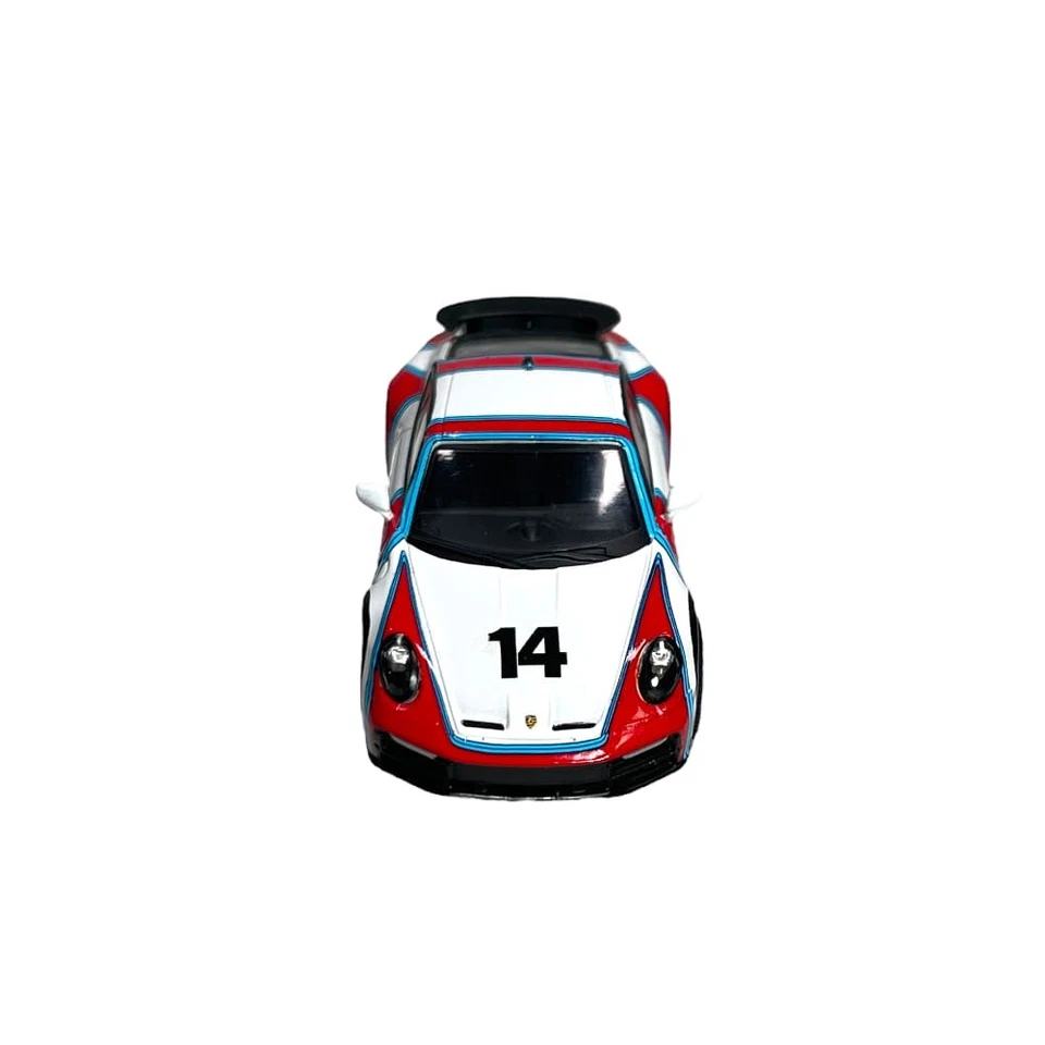 Modellino Auto Spark 1/64 Porsche 911 Dakar 992 Martini #14 Rally Dakar 1978 - Immagine 3 di 4