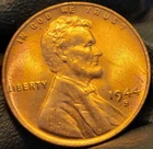1944-S Lincoln Wheat Penny Cent Coin! Uncirculated Nice Coin!