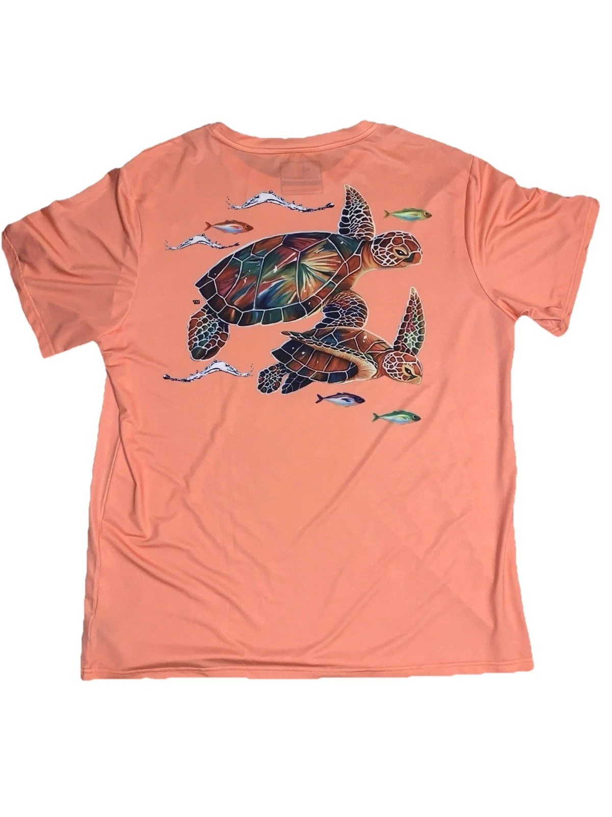 Men’s XL Fishing T-shirt Apparel By Homerun Sea Turtle UV Protection
Opens in a new window or tab