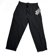 KYODAN Featherweight Ultra Leger Black legging Jogger Pants Capris Size P S