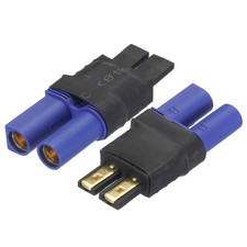 2pcs Male to EC5 Female Connector Adapter for RC/RC LiPo Battery Converter