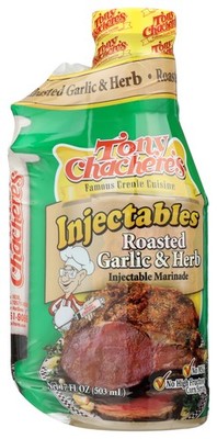 Marinade Roasted Garlic & Herb W/Injector, 17 oz