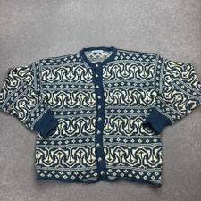 Husfliden Norway Pullover Damen mittelblau Wo...