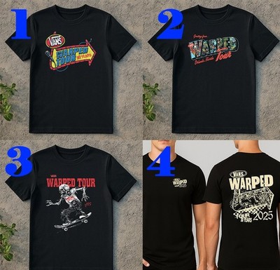 Vans Warped Tour Orlando Limited Merch Pop-up T-Shirt D37756