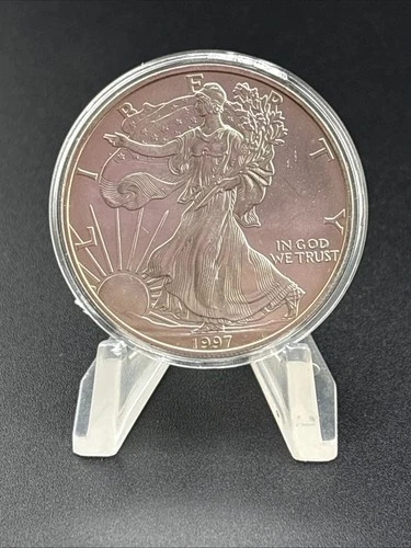 Better Date 1997 American Silver Eagle 1 Troy Oz .999 Fine Silver