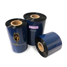 24 Rolls 4.33" x 984' 110mm x 300m Standard Resin Thermal Transfer Ribbon