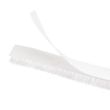 26ftx0.28"x0.24" Weather Stripping Brush for Door Weather Strip Sweep White