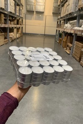 100 Pc Ikea GLIMMA Tea lights for Holidays Thanksgiving Christmas New Year