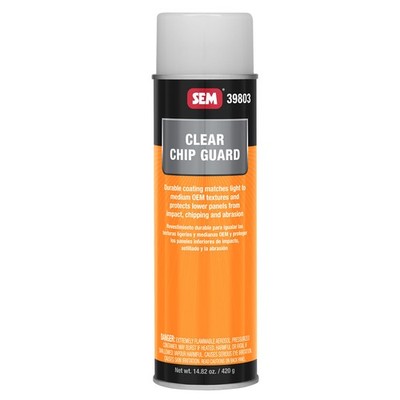 SEM Paint Rocker Panel Coating Flat Clear Chip Guard Aerosol 12 oz. Ea 39803