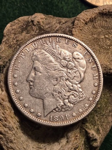 1891 O Morgan Silver Dollar Sharp Grade