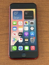 Apple iPhone SE 3rd Generation 256GB Red Unlocked Good Battery 81 