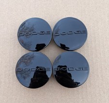 4 Pieces Black 2.5 Wheel Center Caps For Dodge Charger Challenger Dart Durango