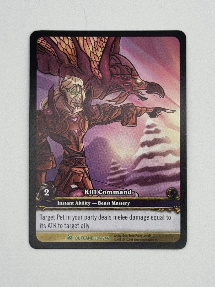 World of Warcraft TCG Fires of Outland Trading Card Games for sale - eBay