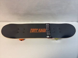 Tony Hawk Signature Series Skateboard Black W/ Jet & Hawk 31" New