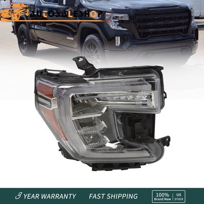 For 2019-2022 GMC Sierra 1500 w/LED Signal Full LED Headlight Right Passenger