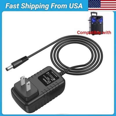 15V Charger for Moukey Karaoke MTs10-1 MTs10-2 MTs10-4 MTs12-1 MTs210-1 Speaker