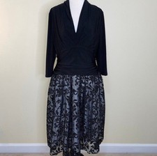 Evening Special Occasion Tea Length Dress Camille La Vie Women's 18