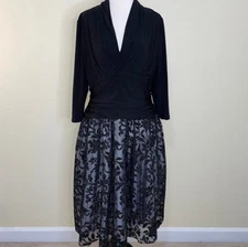 Evening Special Occasion Tea Length Dress Camille La Vie Women's 18