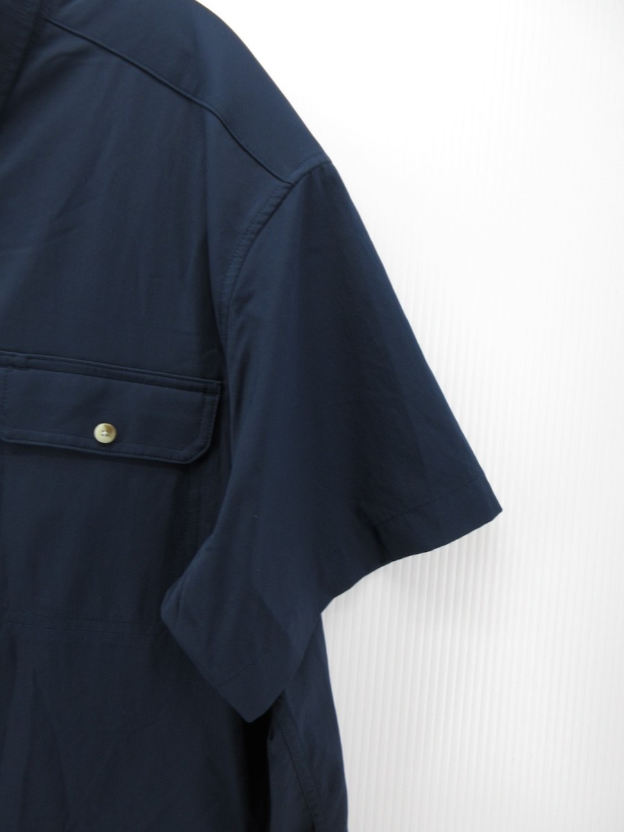 Velours Chemise Uni Homme Chemise Homme en Velours Côtelé Bleu Marine Coupe Sl