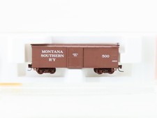 Nn3 Scale Micro-Trains MTL 15110 MSRY Montana Southern Railway 30' Box Car #500