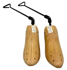 Mens Wood Boot Stretcher Shoe Shaper Western Cowboy Boot Expander Widener Pair