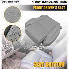 Driver Seat Bottom Protect Cover Gray For 2007-2013 Toyota Sequoia Tundra OEM