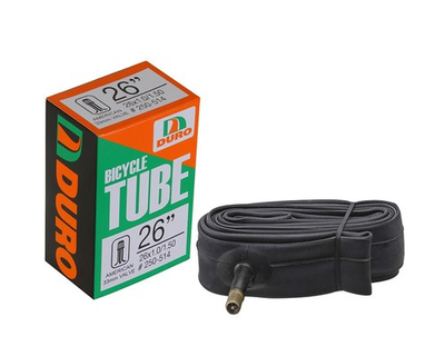 #ad DURO BICYCLE TUBE 26 X 1.0 1.25 1.50 33MM STANDARD SCHRADER VALVE $3.84