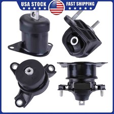 New 4 Engine Motor & Trans Mount For Acura TL 2009 2010 2011 2012 2013-2014 3.7L