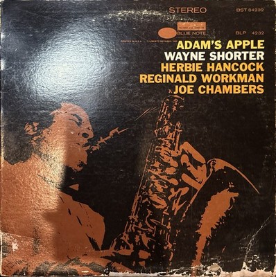 WAYNE SHORTER Adam's Apple LP BLUE NOTE BST 84232 US 1966 LIBERTY Herbie Hancock
