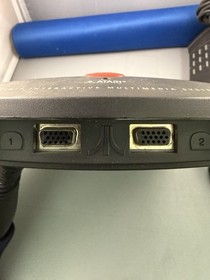 Atari Jaguar Console, controller,  with Jag 2 SNES  AV Converter, Non OEM Cords