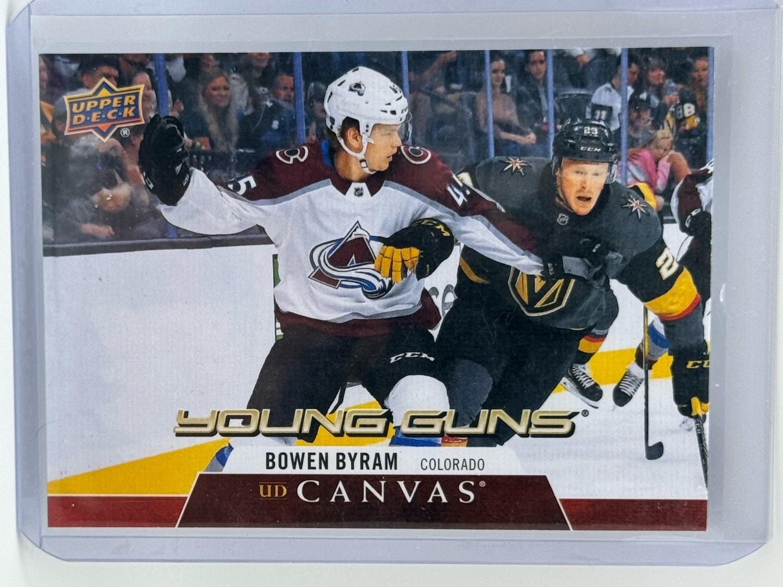 2020-21 Upper Deck UD Canvas Young Guns Bowen Byram #C108 Rookie RC