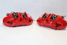 AUDI Q5 SQ5 BREMBO RED FRONT BRAKE CALIPER PAIR 80A615106 80A615105