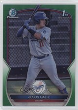 2023 Bowman Chrome Prospects Green Refractor 95/99 Jesus Galiz #BCP-187 0su2